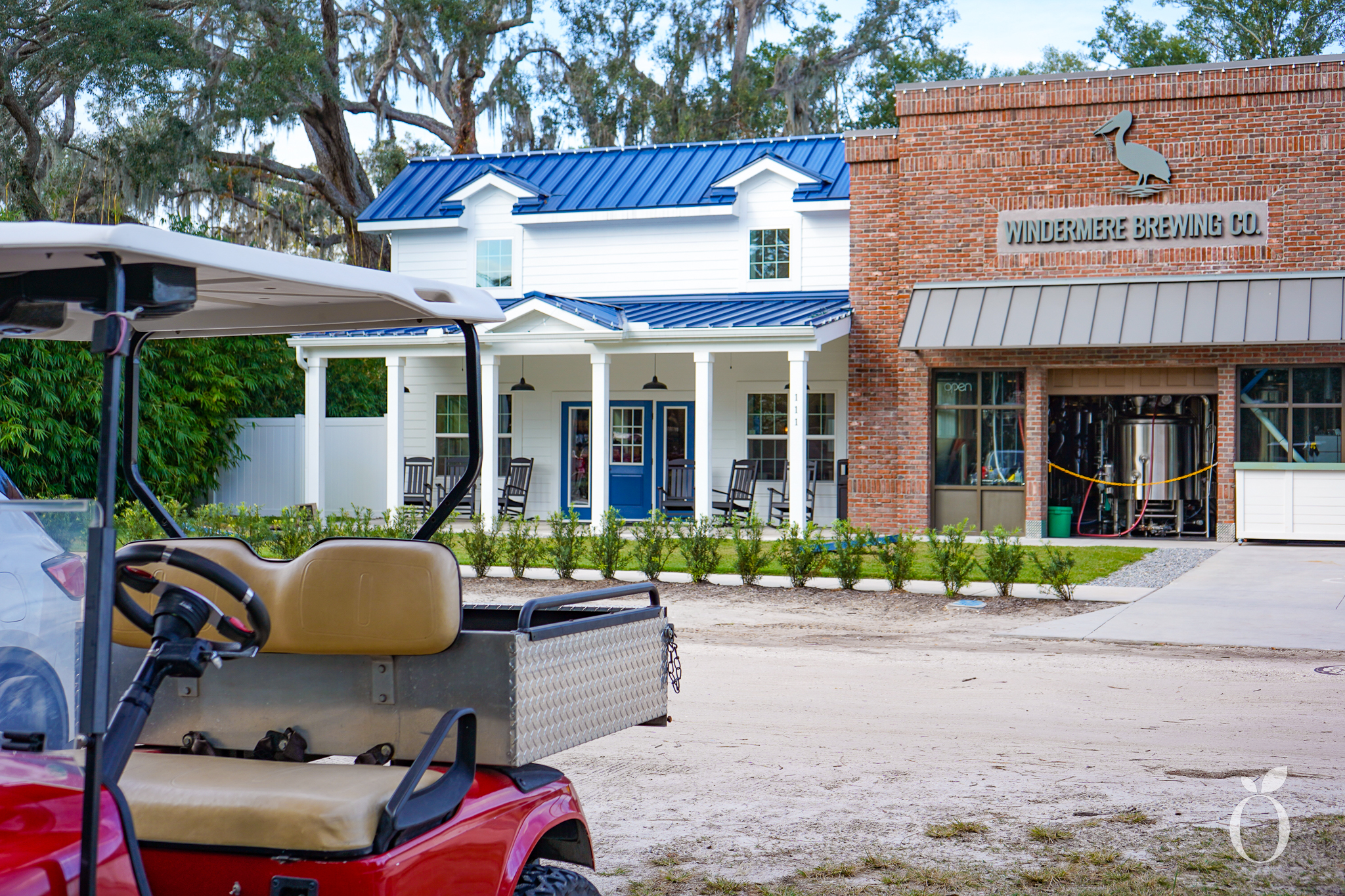 Golf carts are welcome at Windermere Brewing company